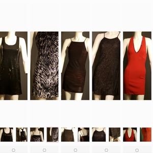 Bundle of 5 cocktail dresses